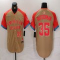 Nike Baltimore Orioles #35 Adley Rutschman Cream 2024 MLB All-Star jersey 04