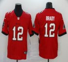 Nike Tampa Bay Buccaneers #12 Tom Brady red Color Rush Limited jersey-BD