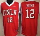 UNLV Runnin Rebels #12 Anderson Hunt Stitch Red NCAA basketball Jersey