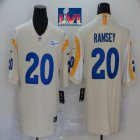 Nike Rams #20 Jalen Ramsey beige Color Rush Limited Jersey-BD