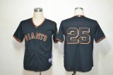 San Francisco Giants Barry Bonds 25 black mlb jersey