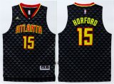 Atlanta Hawks #15 Al Horford black nba basketball jersey