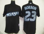 Toronto Blue Jays 23 Morrow Black MLB Jerseys