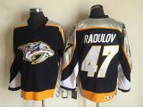 Nashville Predators #47 Radulov black Ice Hockey Jerseys CCM