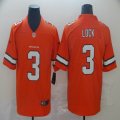 Nike Broncos #3 Drew Lock orange Color Rush Limited Jersey-BD