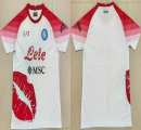 2023 Napoli club thailand version white red soccer jersey