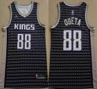 Nike Sacramento kings #88 Queta black nba basketball jerseys-XD