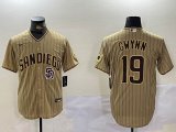 Nike San Diego Padres #19 Tony Gwynn light green baseball MLB jersey-BD