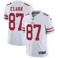 San Francisco 49ers #87 Clark nike white Color Rush Limited Jersey