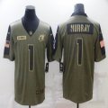 Nike Arizona Cardinals #1 Kyler Murray green 2021 Salute to Service Limited Jersey