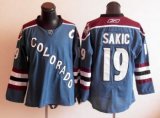 Colorado Avalanche #19 SAKIC blue NHL Jerseys