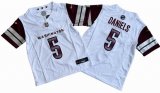 Youth Washington Commanders Jayden Daniels Nike White Vapor F.U.S.E. Limited Jersey