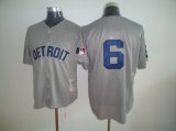 MLB Detroit Tigers 6# gray jerseys