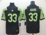 Nike New York Jets #33 Jamal Adams black light green Color Rush Limited Jersey-city version