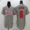 Nike Los Angeles Angels #6 Anthony Rendon gray majestic baseball Jersey