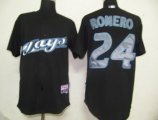 Toronto Blue Jays 24 Romero Black MLB Jerseys