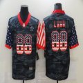 Nike Dallas Cowboys #88 CeeDee Lamb camo black usa flag Color Rush Limited Jersey-BD