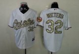 MLB Baltimore Orioles 32# Wieters white camo Jersey