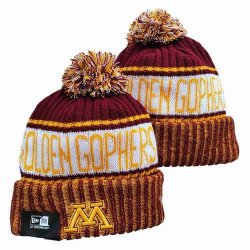 2024 Minnesota Golden Gophers yellow red NCAA Sport Cuffed Knit Hats