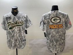 Green Bay Packers Nike Arctic Camo 2024 Salute to Service Limited Jersey 02