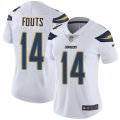 Women Chargers #14 Dan Fouts Nike white Color Rush Limited Jersey