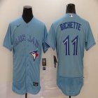 Nike Toronto Blue Jays #11 Bo Bichette skyblue Flexbase Authentic Collection Jersey