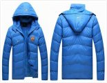 2015 Barcelona sky blue Training Padded Jacket