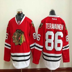 chicago blackhawks #86 Teuvo Teravainen red nhl jerseys