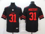 San Francisco 49ers #31 Raheem Mostert nike black Color Rush Limited Jerseys