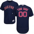 Custom Boston Red Sox blue Flexbase Authentic Collection Jersey