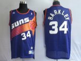 Phoenlx Suns 34# BARKLEY purple NBA Jerseys