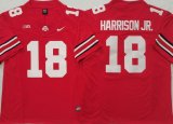 Ohio State Buckeyes #18 Marvin Harrison Jr. red college football jerseys-PNS