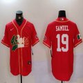 Nike 49ers #19 Deebo Samuel red Mexico baseball jerseys Joint name-BD