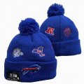 2024 Buffalo Bills blue NFL Sports Cuffed Knit Hats 01