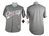 2015 Chicago White Sox blank Grey MLB Jerseys