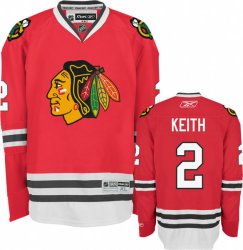 DUNCAN KEITH jersey 2# red Chicago Blackhawks jersey