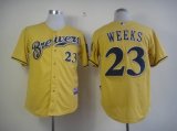 Milwaukee Brewers 23 WEEKS Alternate Cool Base