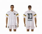 2013-2014 Santos club PH GANSO 10 white soccer jersey home