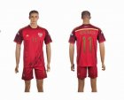 2014 Russia world cup KERZHAKOV 11 red soccer jersey home