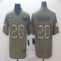 Philadelphia Eagles #20 Brian Dawkins Nike Camo 2019 Salute to Service Retired Limited Jersey-BD