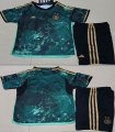 2023-2024 Germany Team green black kids soccer jerseys away