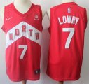 Nike Toronto Raptors #7 Kyle Lowry red NBA Jerseys- S8