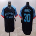 National League #30 Paul Skenes Nike Navy 2024 MLB All-Star Game Limited Player Jersey 02