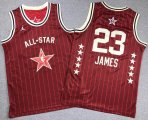 Youth 2024 NBA All Star jerseys #23 James red basketball jerseys