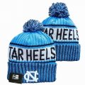 2024 North Carolina Tar Heels black skyblue NCAA Sport Cuffed Knit Hats