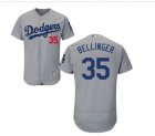 Los Angeles Dodgers #35 Cody Bellinger gray Flexbase Authentic Collection Jersey