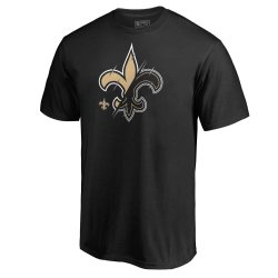 Men\'s New Orleans Saints NFL Pro Line by Fanatics Branded Black X-Ray T-Shirt