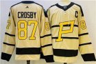 Adidas Pittsburgh Penguins #87 Sidney Crosby Cream 2023 Winter Classic Blank Jersey