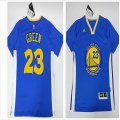 Golden State Warriors #23 Draymond Green blue NBA short sleeves jersey