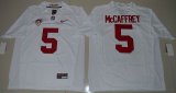 2016 Stanford Cardinal Christian McCaffrey 5 College Football Jersey - White